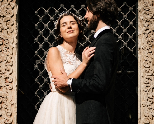 Sedinta foto de nunta la Palatul Mogosoaia