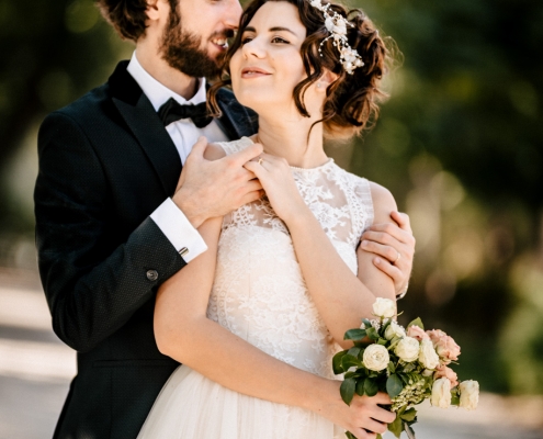 Sedinta foto de nunta la Palatul Mogosoaia