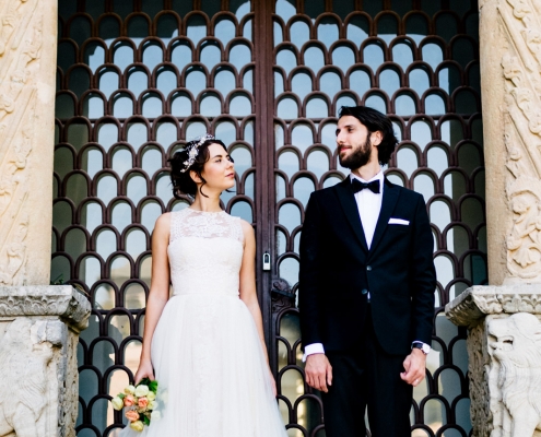 Sedinta foto de nunta la Palatul Mogosoaia