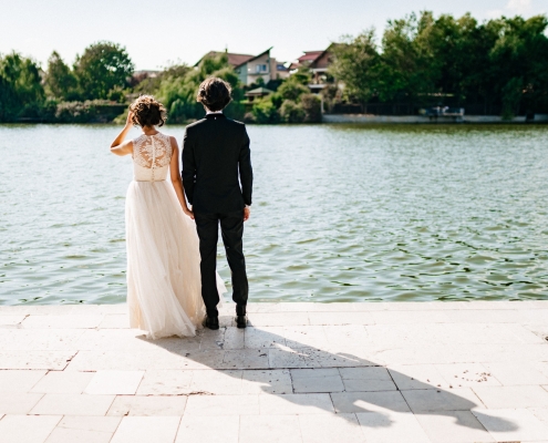 Sedinta foto de nunta la Palatul Mogosoaia